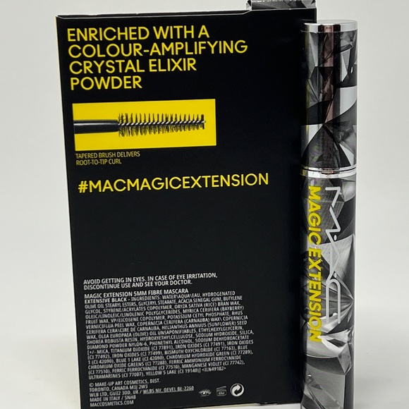 MAC Cosmetics Magic Extension 5 MM Fibre Mascara in Extensive Black - Picture 5 of 8